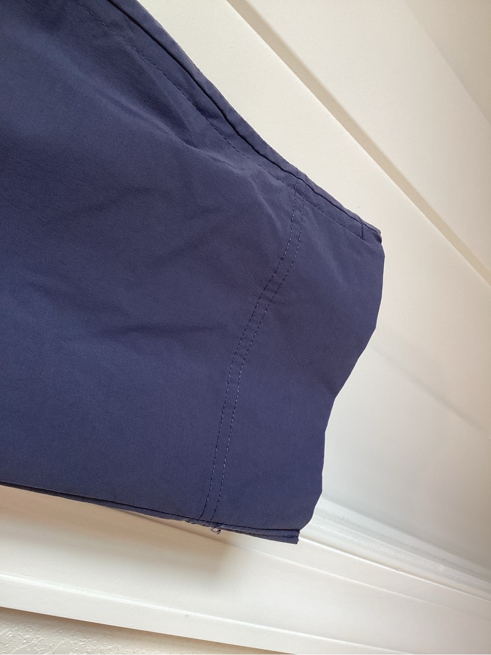 Columbia Cropped Hiking Pant High Rise Elastic Waist Size Large Blue Gray - Picture 4 of 8